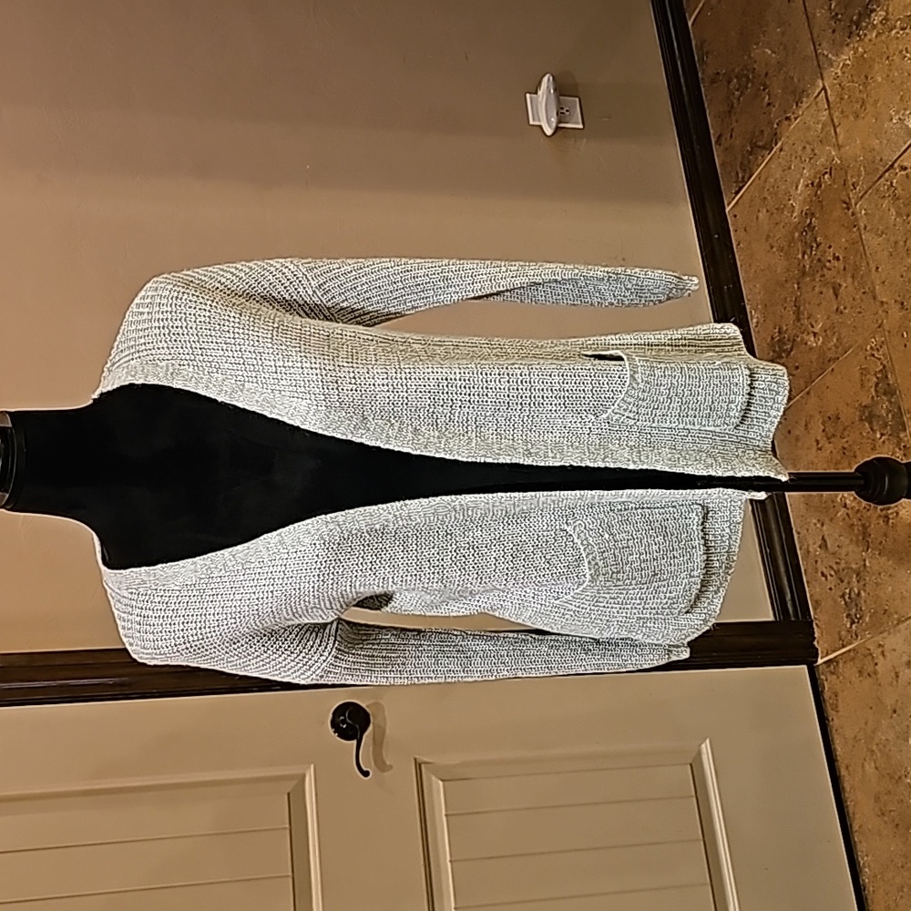Grey cardigan size small